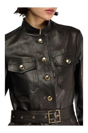 Black leather jacket SEMI COUTURE | Y5WT25Y690